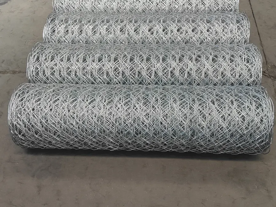 Galfan rockfall netting rolls