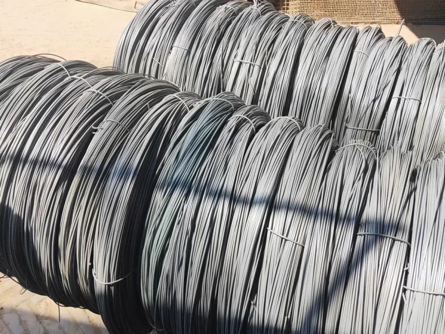 Lacing wire supplied with hot dipped galvanized rockfall netting orders