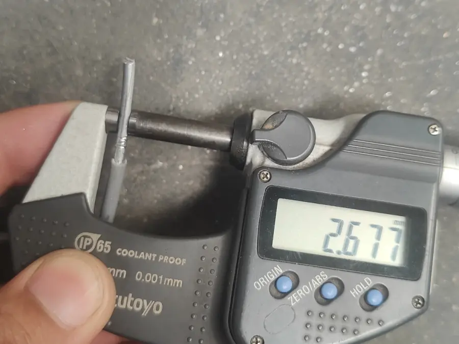 2.7 mm inner wire measurement for PVC coated Galfan rockfall netting