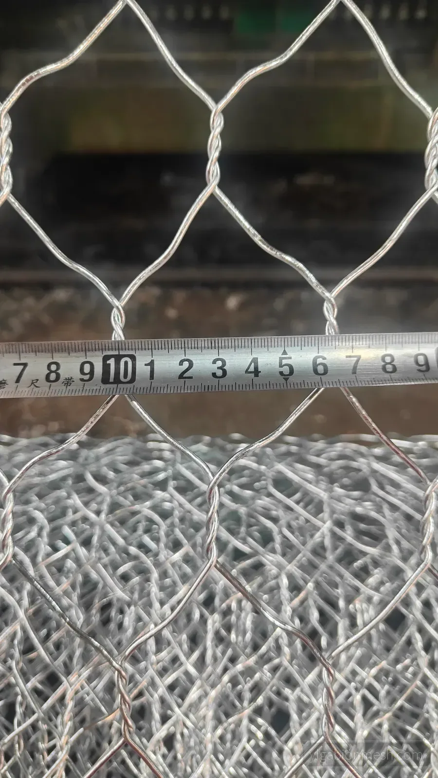 60x80mm hot dipped galvanized rockfall netting mesh opening measurement